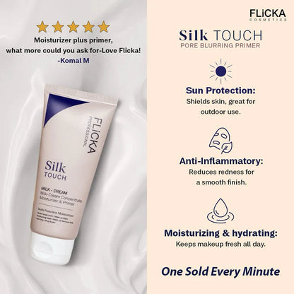 Flicka Silk Touch l Concentrate - Primer and Moisturizer